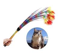 GREENADSCAPE interactif Interactive Cat Toy Jouets d'éveil Chaton Arc-en-Ciel coloré Jouets de Teaser Jouets de de Chat