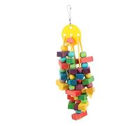 GREENADSCAPE Jouet à Mâcher pour Oiseaux Accessoire à Molaire Naturel pour Perroquets Et Cockatiels pour Éveiller Et Vos Petits Animaux