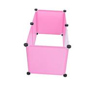 GREENADSCAPE Lot De 6 Mini-clôtures pour Hamsters Animaux De Compagnie Maison À Assembler Jouets Clôture Porte 35 X 35 Cm
