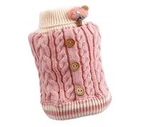 GREENADSCAPE Pull Adorable pour Chiens Et Chats Vêtements Hiver Douillets avec Design Chic Confort Optimal pour Activités Extérieures Parfait pour Promenades Et Moments Cocooning
