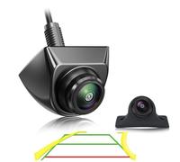 GREENAUTO Dynamic Traces Caméra de recul HD 1080p Grand Angle 170° Vision Nocturne IP69K Étanche Universel Caméras de recul pour Camping-Car, SUV, camionnette