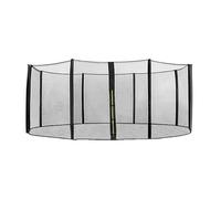 Greenbay 12FT Filet de sécurité de Rechange pour Trampoline de Jardin | résistant aux UV | Ø 366cm - 8 Barres | Filet de Protection Seulement, sans Armatures ni Coussin