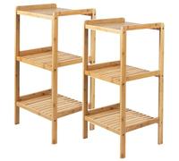 GreenBlue Armoire de Salle de Bains en Bambour, 370x330x780mm, 3 Étagères, GB321 (2)