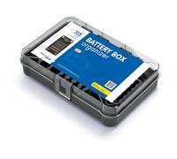 GreenBlue GB189 Organisateur de piles couvercle transparent 115 emplacements
