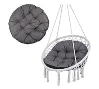 GreenBlue GB243 GR - Coussin de jardin pour balançoire en forme de nid de cigogne - 110 cm - Gris
