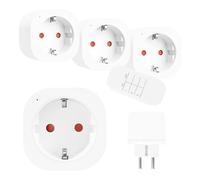 GreenBlue GB313 F Lot de 3 Prises télécommandées 3680W 433MHz Schuko