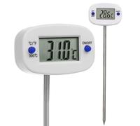 GreenBlue GB382 Thermomètre/sonde alimentaire, ongueur de la sonde 15cm, plage de température -50 deg C à +300 deg C, précision 0.1 deg C,