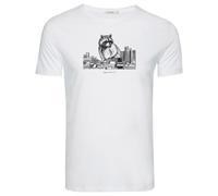 GreenBomb - Animal Raccoon City (Guide) Cotton - T-shirt - XL - white