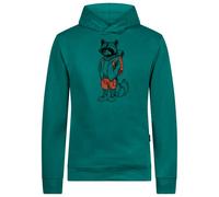 GreenBomb - Animal Raccoon Hike Star Hoodie Cotton - Sweat à capuche - XL - jungle green