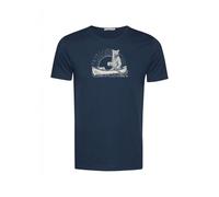 GreenBomb - Bear Canoe Guide T-Shirt - T-shirt - L - navy