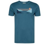 GreenBomb - Canoe Fjord Guide T-Shirt - T-shirt - L - tidal blue