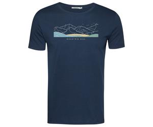 GreenBomb - Mountain Soul Guide T-Shirt - T-shirt - L - navy
