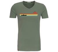 GreenBomb - Nature Canoe River Peak T-Shirt - T-shirt - XXL - pale green