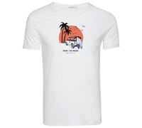 GreenBomb - Nature Car Surf Guide T-Shirt - T-shirt - XXL - white