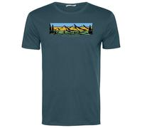 GreenBomb - Nature Discover Guide T-Shirt - T-shirt - XXL - blue stone