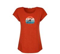 GreenBomb - Women's Nature Good Life Cool T-Shirt - T-shirt - S - clay red