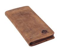 Greenburry Étui à crayons Vintage en cuir 8,5 cm brun