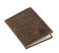 Greenburry 1794-25 Étui en Cuir pour Carte d'identité Aspect Vintage Fabriqué à la Main