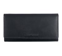 Greenburry Cuir Porte-Monnaie Fiorentina Long Ladies Wallet RFID Black Noir