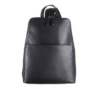 Greenburry Cuir sac à dos de loisirs Fiorentina City Backpack Black noir