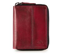 Greenburry Destressed Porte-monnaie Protection RFID Cuir 10.5 cm rouge