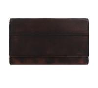 Greenburry Destressed Porte-monnaie Protection RFID Cuir 18.5 cm brun