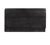 Greenburry Destressed Porte-monnaie Protection RFID Cuir 18.5 cm gris
