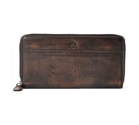 Greenburry Destressed Porte-monnaie Protection RFID Cuir 19 cm brun