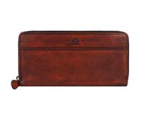 Greenburry Destressed Porte-monnaie Protection RFID Cuir 19 cm orange