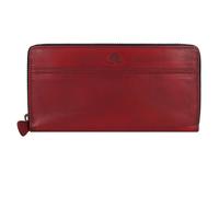Greenburry Destressed Porte-monnaie Protection RFID Cuir 19 cm rouge