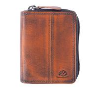 Greenburry étui pour Carte de crédit Destressed Card Case RFID Rusty Orange Terracotta