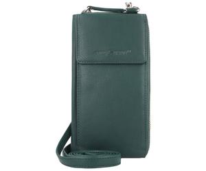 Greenburry Étui pour téléphone portable Nappa RFID Cuir 8 cm vert
