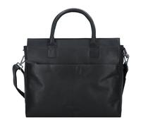 Greenburry Fiorentina Porte-documents Cuir 34 cm Compartiment pour ordinateur portable noir