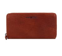 Greenburry House of Norway Porte-monnaie Protection RFID Cuir 19 cm brun