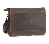 Greenburry Vintage Messenger en cuir 36 cm brown (1766GB-25)
