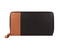 Greenburry Nappa Porte-monnaie Protection RFID Cuir 19.5 cm brun