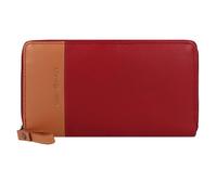 Greenburry Nappa Porte-monnaie Protection RFID Cuir 19.5 cm rouge