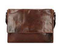 Greenburry Newport Besace Cuir véritable 35 cm brun