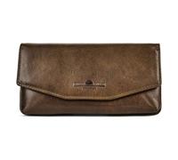 Greenburry Newport Étui à lunettes Cuir véritable 1.5 cm brun