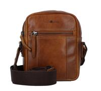 Greenburry Newport Mini sac à bandoulière Cuir 18 cm brun