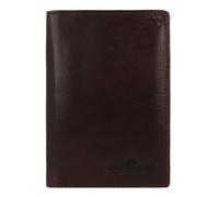 Greenburry Newport Porte-monnaie Protection RFID Cuir 12.5 cm brun