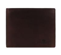 Greenburry Newport Porte-monnaie Protection RFID Cuir 12 cm brun