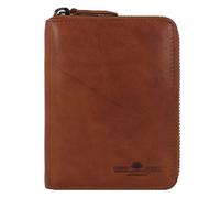 Greenburry Newport Porte-monnaie Protection RFID Cuir 13 cm brun