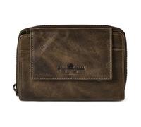 Greenburry Newport Porte-monnaie Protection RFID Cuir 14 cm brun