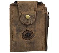 Greenburry Pochette tour de cou vintage en cuir 11 cm