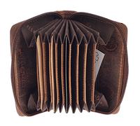 Greenburry Porte-Cartes de crédit Vintage RFID en Cuir 7,5 cm
