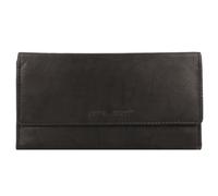 Greenburry Porte-monnaie Basic RFID cuir 19 cm noir