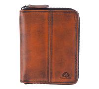Greenburry Porte-Monnaie Destressed RV-Wallet RFID Rusty Orange Terracotta