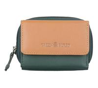 Greenburry Porte-Monnaie Duett RV-Mini Wallet RFID Bottlegreen/Tan Vert foncé