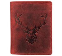 Greenburry Porte-monnaie Vintage Cerf en cuir 9,5 cm